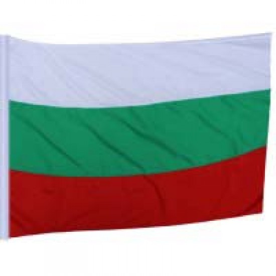 Знаме на България с джоб за дръжка.